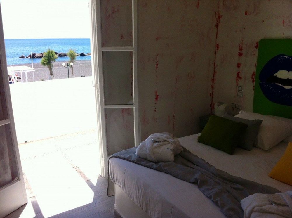 Beach Boutique Hotel Kamári Rum bild