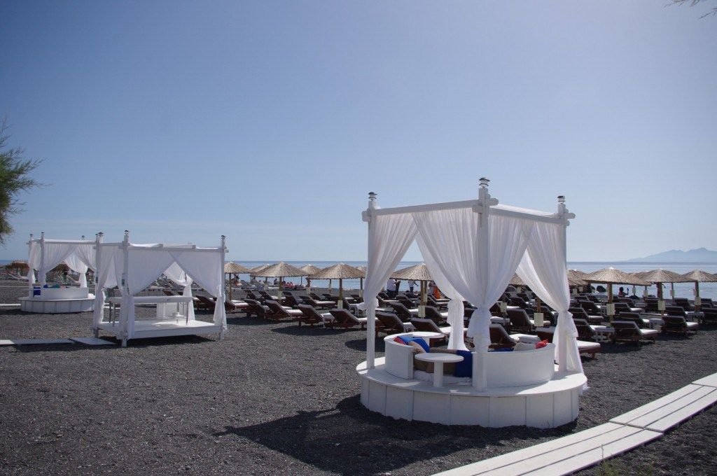 Beach Boutique Hotel Kamári Bekvämligheter bild