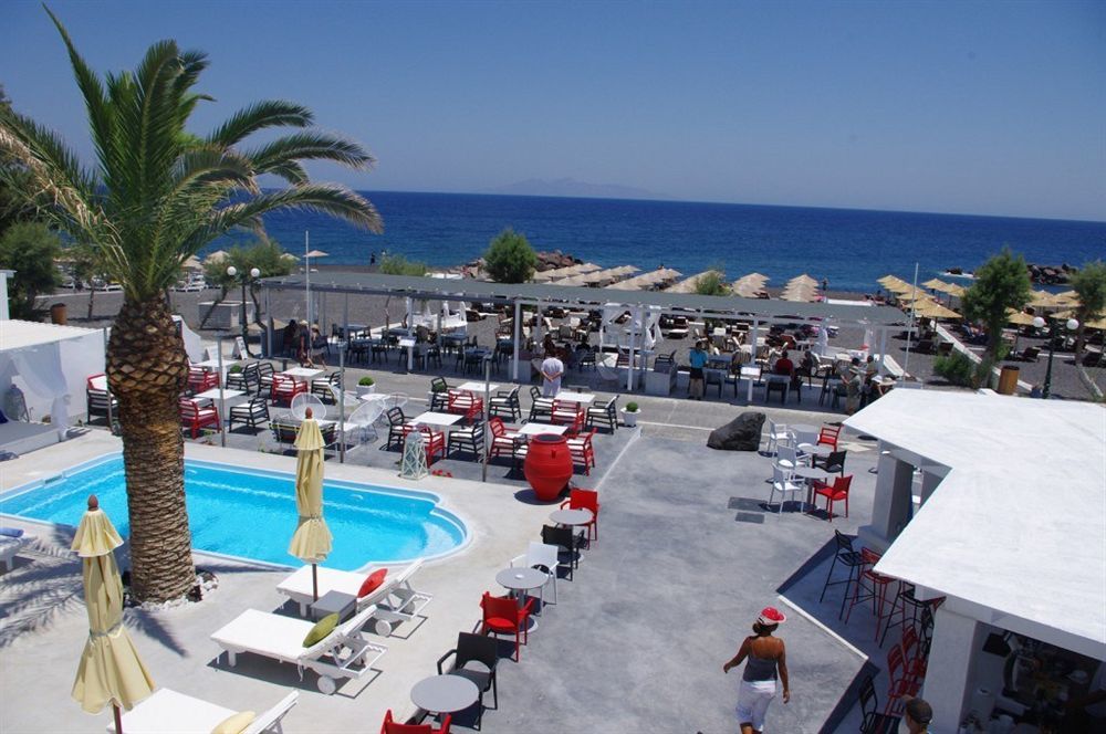 Beach Boutique Hotel Kamári Bekvämligheter bild