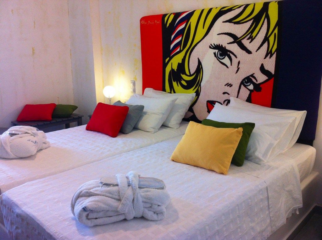 Beach Boutique Hotel Kamári Rum bild