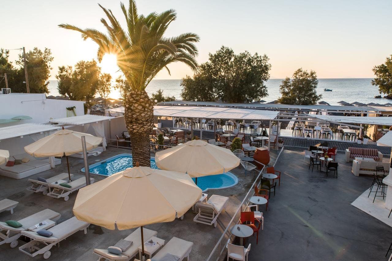 Beach Boutique Hotel Kamári Exteriör bild